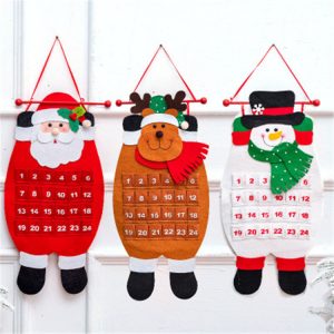 Christmas Countdown Wall Calendar 70x33CM