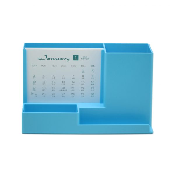 Creative office desk calendar 17x8.8x10.2cm