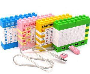 Building Blocks Calendar 12X9.5X3CM