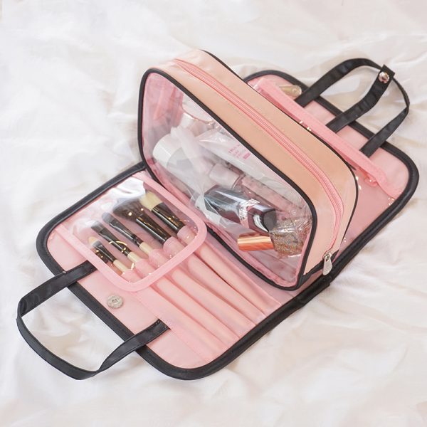 Portable Cosmetic Bag 24x6x15CM - Image 3