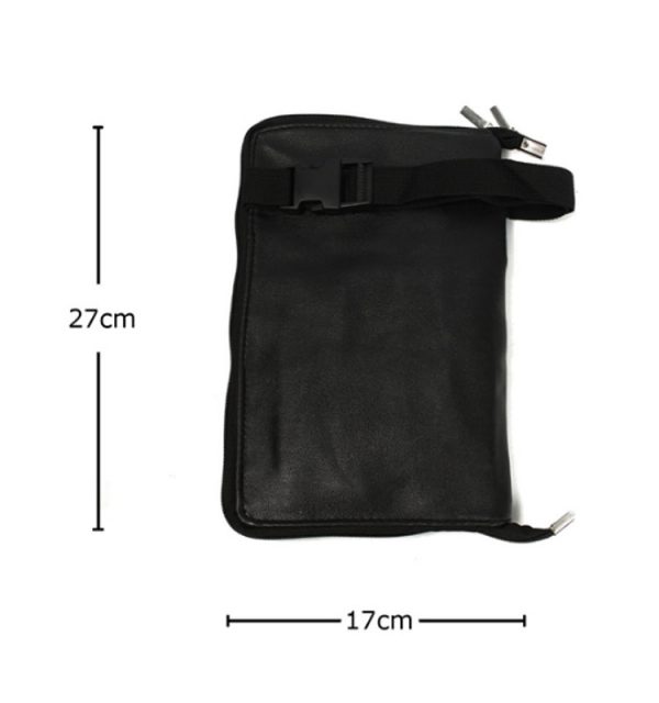 PU Makeup Waist Bag 27x34CM - Image 7