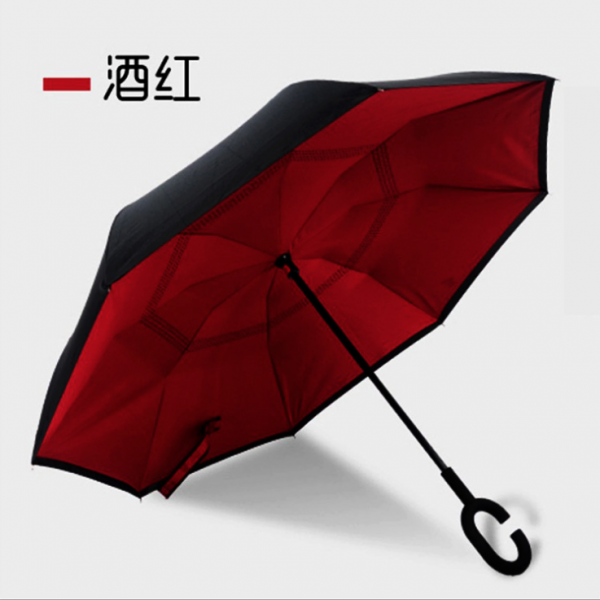 Double windproof reverse umbrella 23Inch