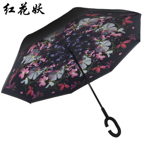 Double windproof reverse umbrella 23Inch