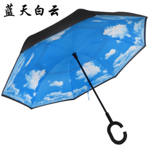 Double windproof reverse umbrella 23Inch