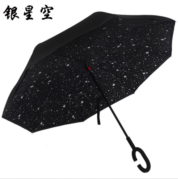 Double windproof reverse umbrella 23Inch