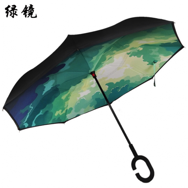 Double windproof reverse umbrella 23Inch