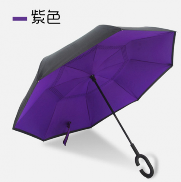 Double windproof reverse umbrella 23Inch