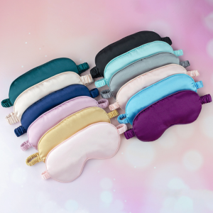 Travel eye mask Eye mask size: 21cm*9.5cm Bag size: length 17.5cm*width 13cm