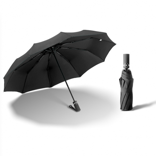 10-bone automatic wind-resistant double-layer umbrella 23inches - Image 8