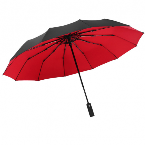 12-bone automatic wind-resistant double-layer umbrella 23inches - Image 8