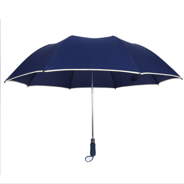 8-Bone Oversized Automatic Two-fold Umbrella 122cm - Image 6