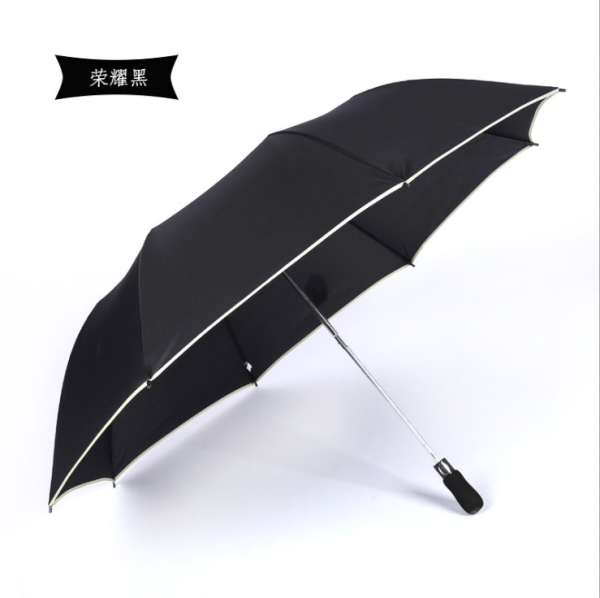 8-Bone Oversized Automatic Two-fold Umbrella 122cm - Image 5