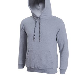 Slip-pocket hooded sweater