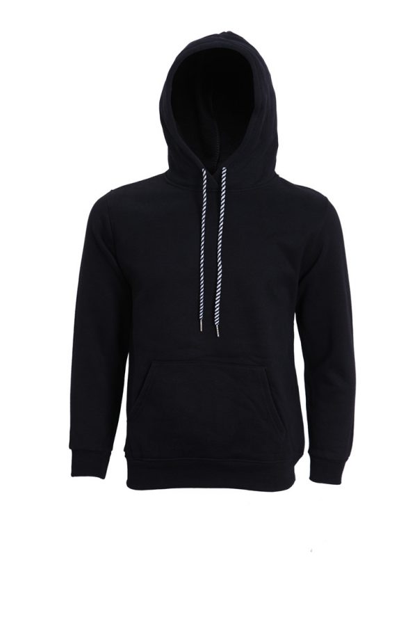 Slip-pocket hooded sweater