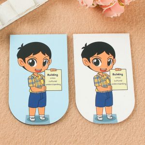 Magnetic Fold Bookmark 1 2.5 X 15 (unfolded) 2.5 X 7.5 (folded) / Produce according to the size specified by the customer