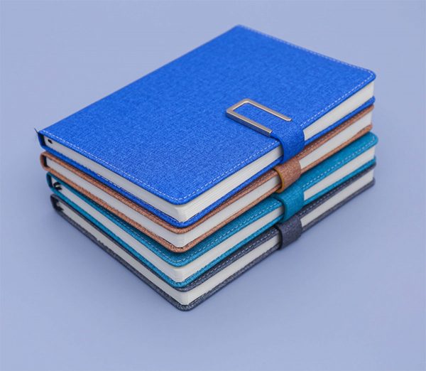 PU elastic band notebook 140X210MM; 96 sheets of paper - Image 8