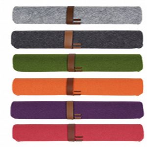 Felt roll pencil case