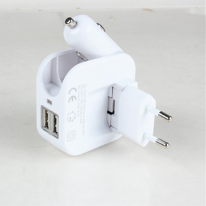 Global travel plug (car sharing) 61x31x59mm