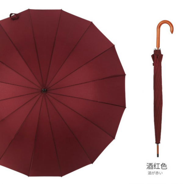 16 bone retro umbrella 23Inch - Image 2