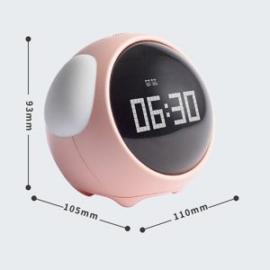 Emoticon alarm clock 11x10.5x9.3cm