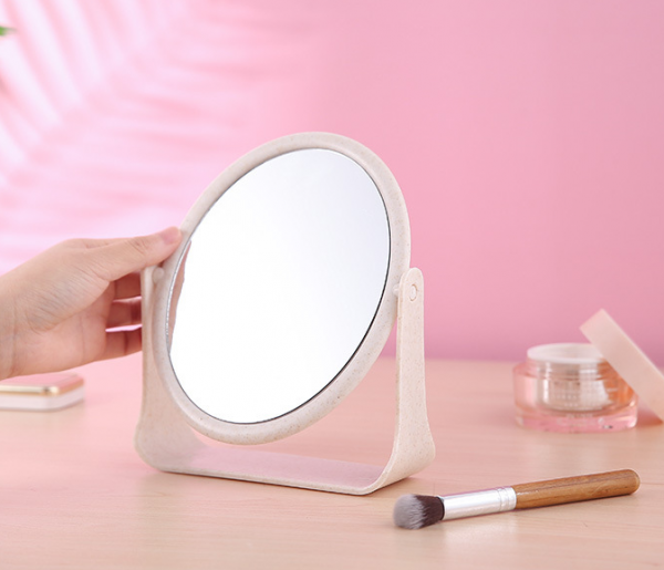 Desktop mirror Square: 18x16x11cm Round: 17x16x15cm - Image 6