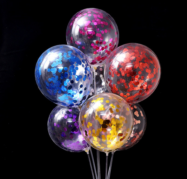 Sequined balloon 12 inches - Image 2