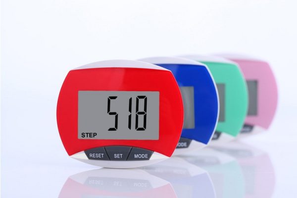 Pedometer 5.2x5.2x2.5cm