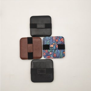 Leather phone screen wipe 76x79mm