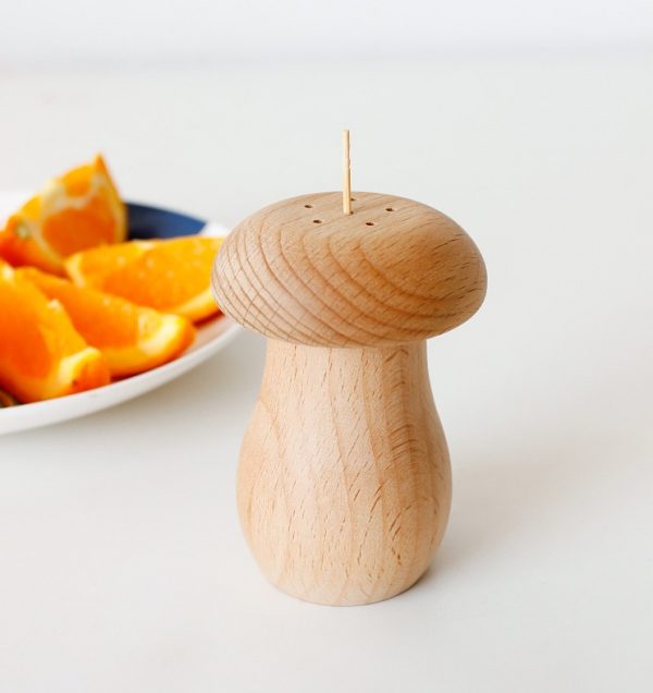 Mushroom toothpick holder 6.5x9.5cm - Image 5