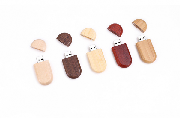 Wooden USB Magnetic cover type: 5.8x2.7x0.8cm Rotating type: 6.3cm - Image 7