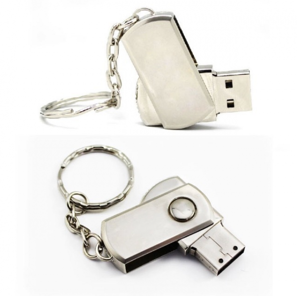 Metal rotating USB Rotating section: 4x1.8x1cm - Image 4