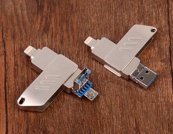 Metal OTG USB 6.2x1.5x1cm